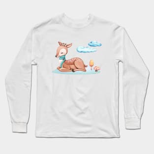 Winter little deer Long Sleeve T-Shirt